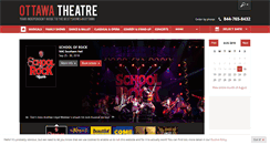 Desktop Screenshot of ottawa-theatre.com